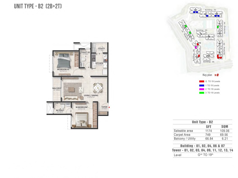 Prestige Evergreen Floor Plan
