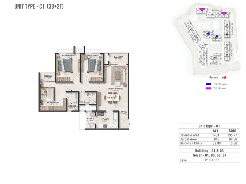 Prestige Evergreen Floor Plan