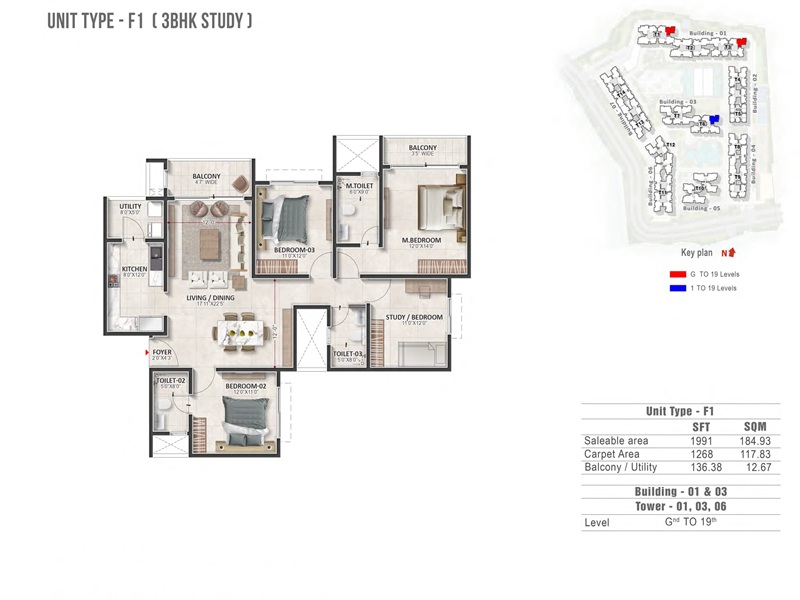 Prestige Evergreen Floor Plan