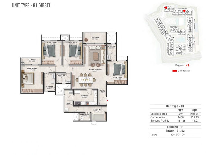 Prestige Evergreen Floor Plan